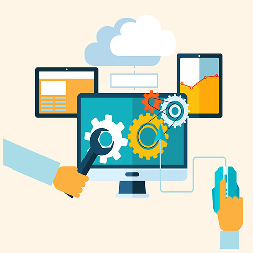 Illustration of medical marketing services